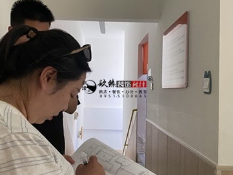 吴忠装修公司|吴忠实学托管所设计装修项目现场勘查