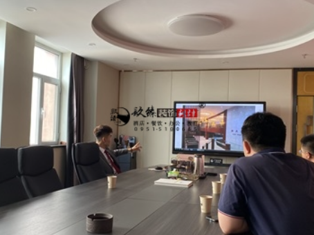 吴忠装修公司|吴忠汇聚办公楼设计装修初版方案沟通