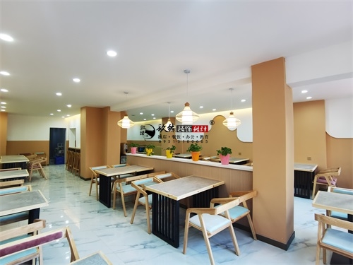 吴忠餐厅装修设计项目|镹臻设计