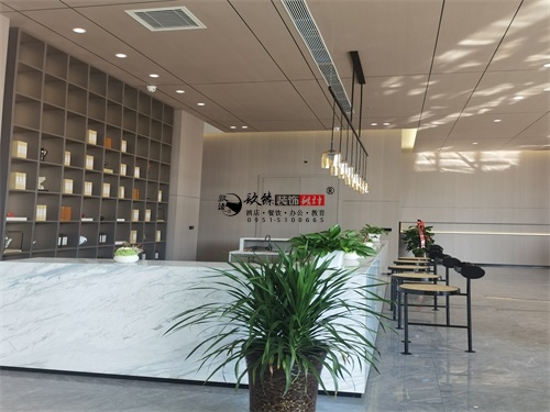 吴忠售楼部大厅装修设计项目|镹臻设计