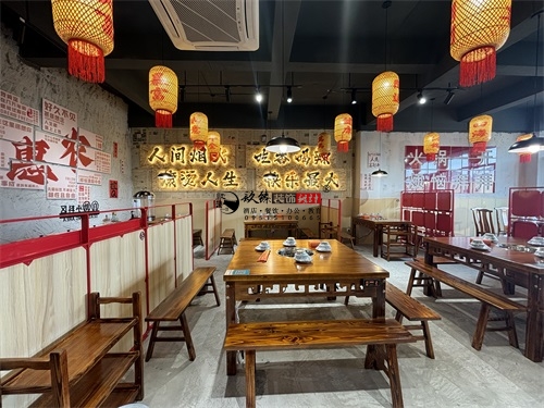 吴忠火锅店装修设计项目|镹臻设计