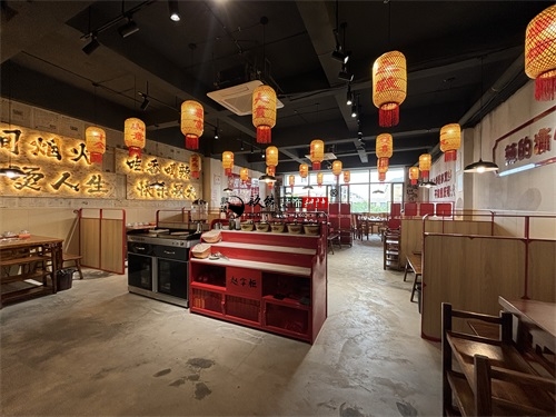 吴忠火锅店装修设计项目|镹臻设计
