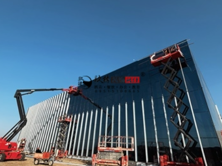 吴忠装修公司推荐|吴忠宏远1500 平米办公楼展厅装修施工进度